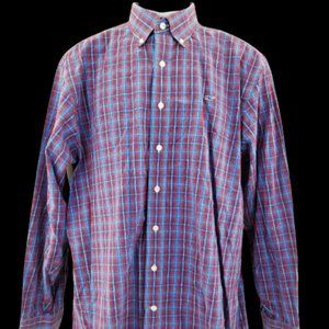 2 ofVineyard Vines Whale Shirt Mens button Up Long Sleeve Shirt Multi Plaid Sz M